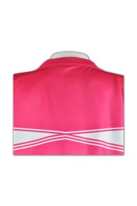 Customized pink cheerleading uniforms Personally designed zipper windbreaker jacket Cheerleading uniforms Group cheerleading uniforms Cheerleading uniform center CH213 detail view-3
